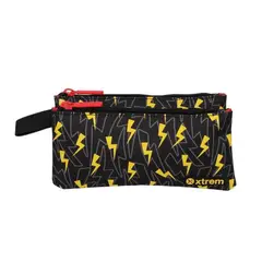 XTREM - CARTUCHERA TRINITY BLACK YELLOW