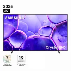 SAMSUNG - Televisor Crystal 65 UHD 4K Smart TV UN65U8000FGXPE 2025