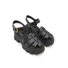 M'ANDINA - Sandalias de Cuero Cangreja