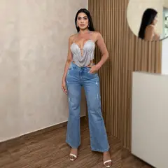 BENCUS JEANS - Pantalón Jeans Confort Wide Leg