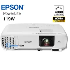 EPSON - PROYECTOR 119W 3LCD WXGA CON DIAL HDMI 4000LUM V11H985020