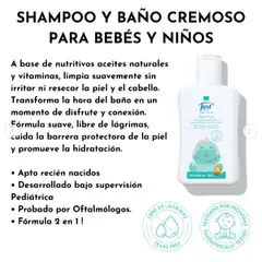 JUST - Baby & Kids SHAMPOO & DERMA PROTECTIVE CREAM