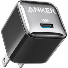 ANKER - CARGADOR DE PARED CUBITO DE 20 W COLOR NEGRO - A2637J16