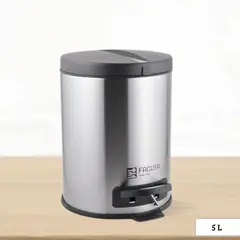 GENERICO - Papelera Clean con Pedal Facusa 5 Litros