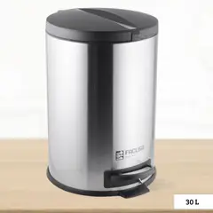 GENERICO - Papelera Clean con Pedal Facusa 30 Litros