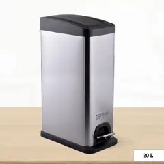 GENERICO - Papelera Selecto con Pedal Facusa 20 Litros