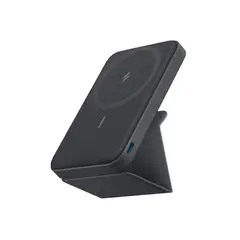 ANKER - POWER BANK 5K MAGGO Qi NEGRO CON PARANTE PLEGABLE