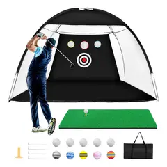 EASY FIT - Red De Malla De Nailon Plegable Para Entrenamiento De Golf