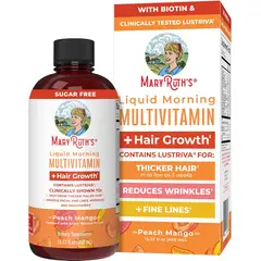 GENERICO - MaryRuth Organics Multivitamínico líquido+crecimiento del cabello Biotina 10000mcg