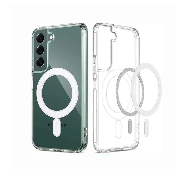 Case magsafe trasparente para Samsung s24 fe