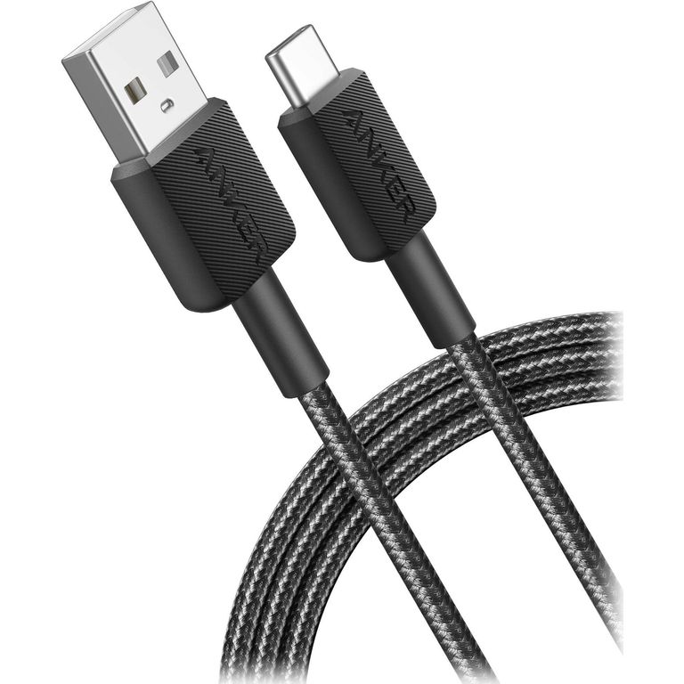 Cable USB-C a USB-A 180cm PowerLine Trenzado USB-IF - A81H6H11