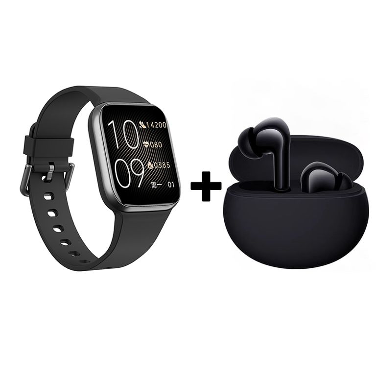 Audífonos Bluetooth Redmi Buds 4 Active y Reloj Inteligente Y9PRO