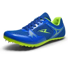 DANWEILE - Zapatillas de running con clavos para exteriores para hombre y mujer