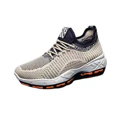 DANWEILE - Zapatos deportivos casuales para hombre - Marrón