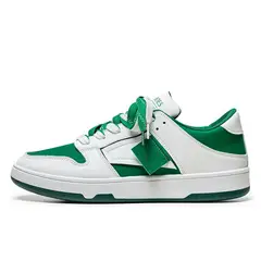 DANWEILE - Zapatos planos de estudiante de suela gruesa de moda - verde