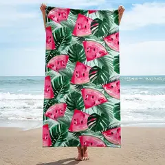 BAALATHKKO5 - Toalla Playa Impresión Toalla De Baño Portátil 15075 Cm - Sandía