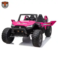 KIDS - Carro a Batería Todo terreno 24V 4X4 -UTV CLASH- Rosado