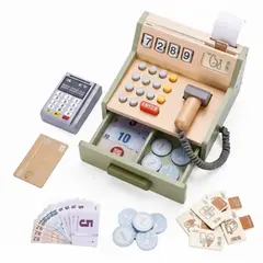 GENERICO - Juego Didáctico Caja Registradora para Niños