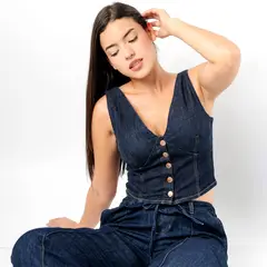 JAROLA - Top Denim Martina