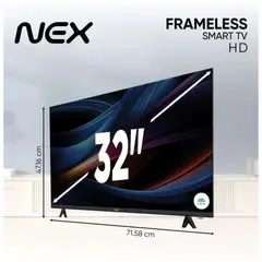 NEX - Televisor 32 HD Smart TV TVLED32S