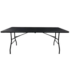 GENERICO - Mesa Plegable 180cm Portatil Rectangular Cathering Duradero