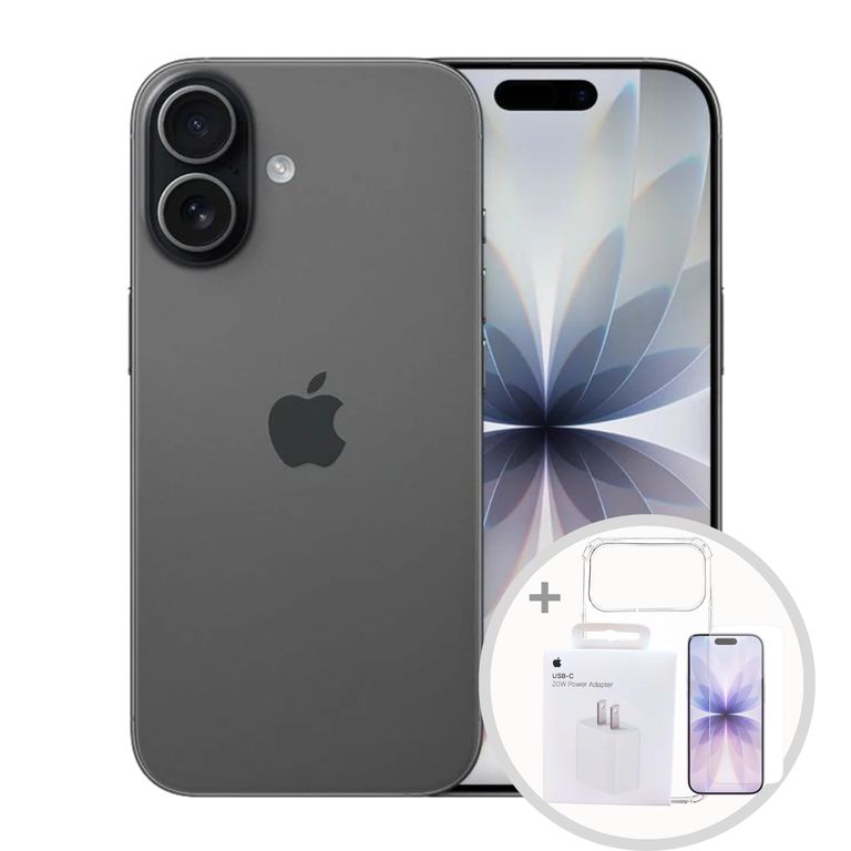 IPHONE 17 256GB ESIM- NEGRO + CARGADOR + CASE