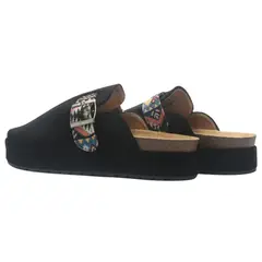 CHALADA - Zapato mujer Negro Casual Risco-3