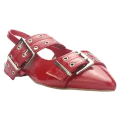 CHALADA - Ballerina Mujer Rojo Casual Slik-1