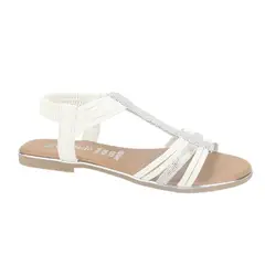 CHALADA - Sandalias Mujer Blanco Casual Alki-1