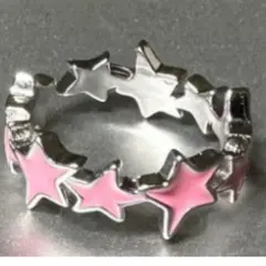 GENERICO - ANILLO ESTRELLA ROSADO