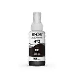 EPSON - Botella de tinta Negra T673