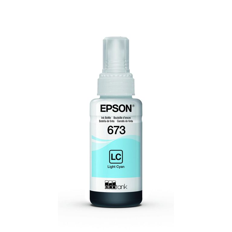 Botella de tinta Cyan Light T673