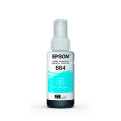 EPSON - Botella de tinta Cyan T664
