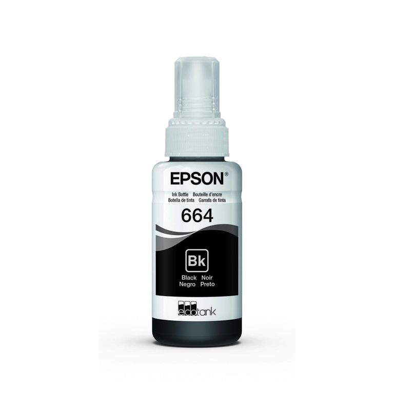 Botella de tinta Negra T664