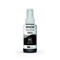 EPSON - Botella de tinta Negra T664