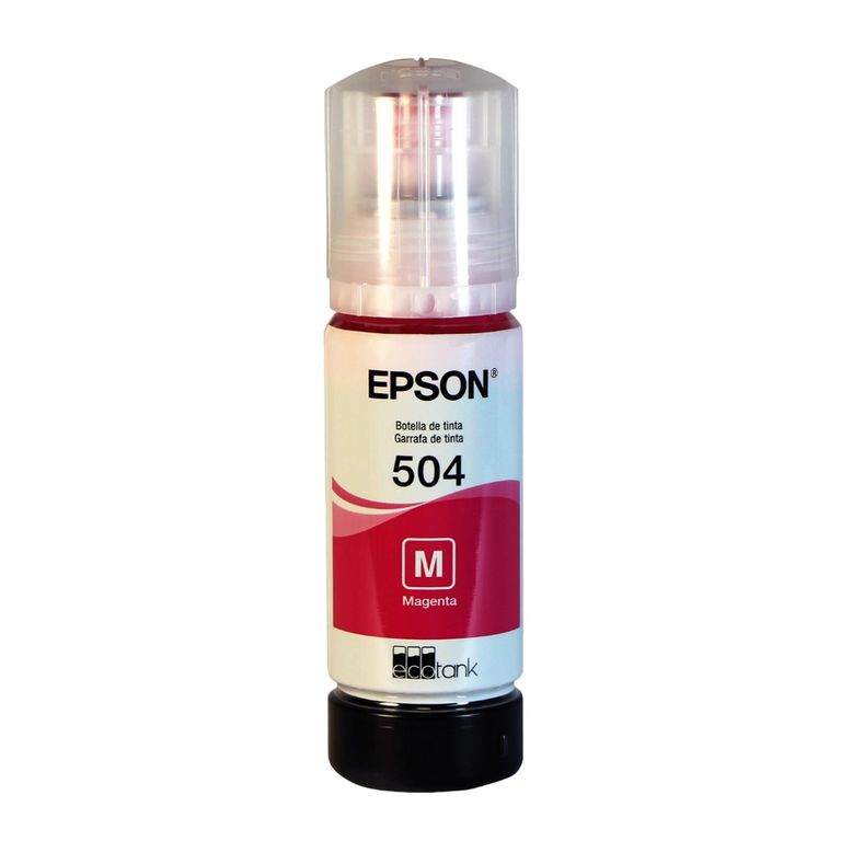 Botella de tinta Magenta T504