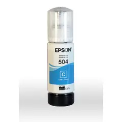 EPSON - Botella de tinta Cyan T504