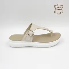 FAR WEST - Sandalias Mujer Beatriz Cuero Nude