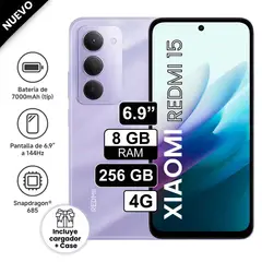REDMI - Celular Xiaomi 15 256GB 8GB RAM Morado