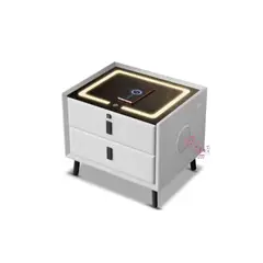 GENERICO - MESA DE NOCHE SMART CON 2 CAJONES