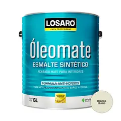 LOSARO - Oleo mate Blanco Humo x 1 Gl.