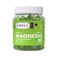 NIBRAY - Citrato de Magnesio con Vitamina C para Niños en Gomitas Kids