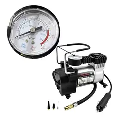 OREGON - Compresor Aire 12V Inflado Rápido y Portátil para Vehículos