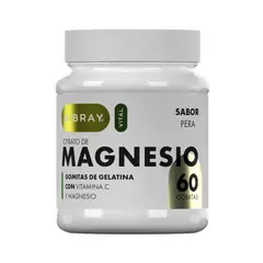 NIBRAY - Citrato de Magnesio con Vitamina C en Gomitas Vital