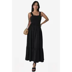 GENERICO - VESTIDO LARGO CASUAL DE MUJER