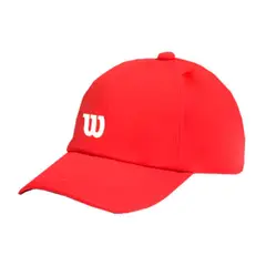 WILSON - Gorra Deportiva Kaos Rojo Unisex