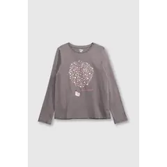 COLLOKY - Polo  Niña Poje8601I24 Gris