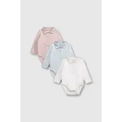 COLLOKY - Pack Bodys  Bebé Niño Stje0963V25 Café