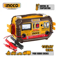 INGCO TOOLS - ING-CB1601 CARGADOR DE BATERIA DE AUTO 12V24V