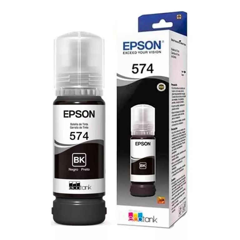 Botella de tinta Negra T574